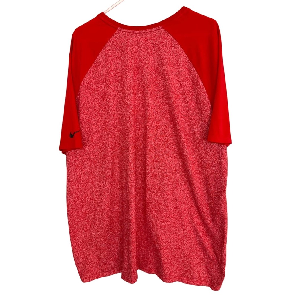 Red Short Sleeve Raglan Tee - Picture 2 of 5